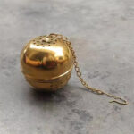 Stainless Steel Golden Tea Strainer / Tea Infuser / চা ছাকনি